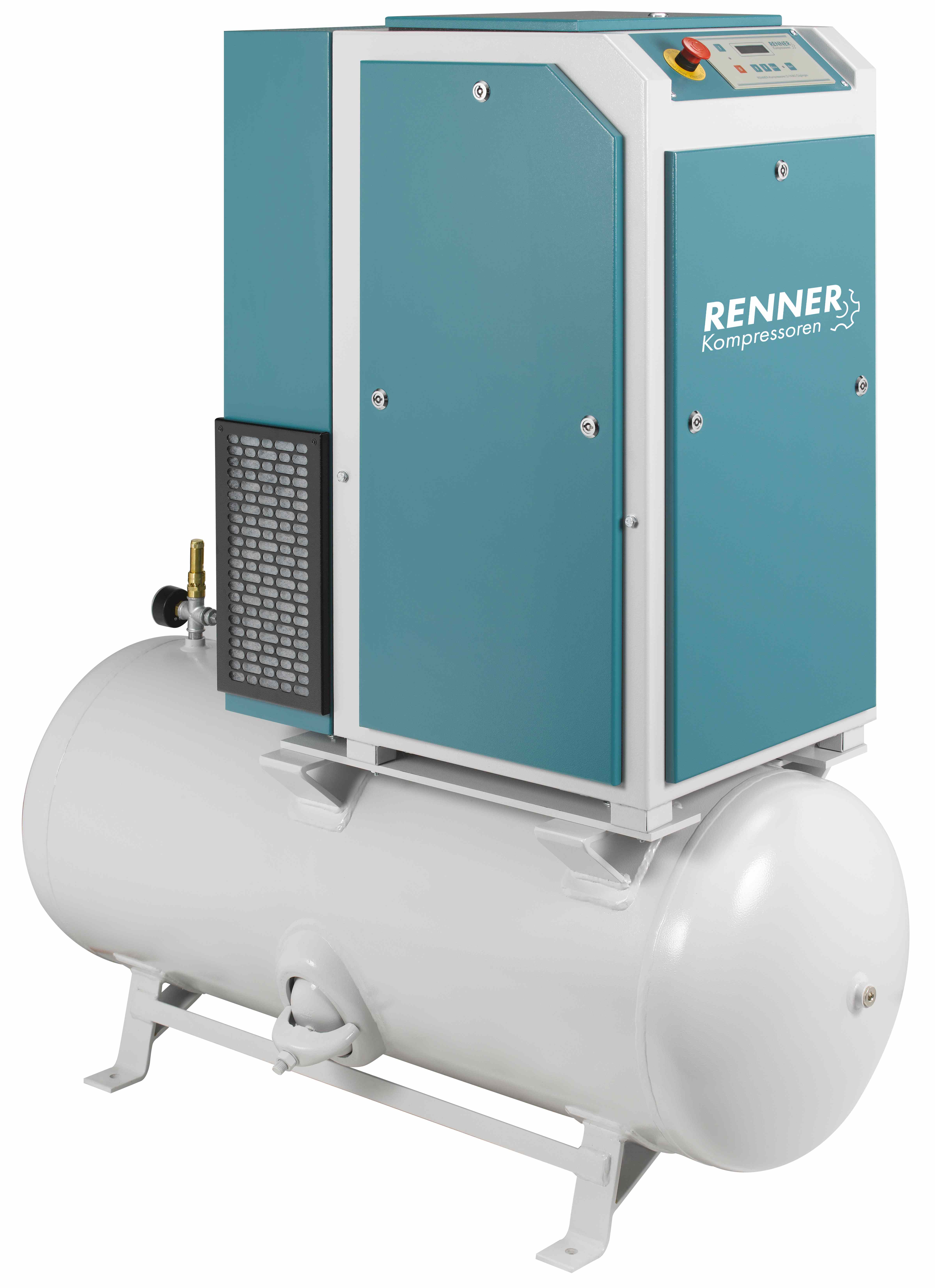 RENNER-Kompressor Modell RSDF-PRO 18,5 Auf 500 Liter Behälter ...